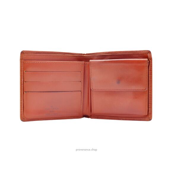 🔴 Louis Vuitton Marco Wallet - Fawn Epi Leather - Picture 5 of 8